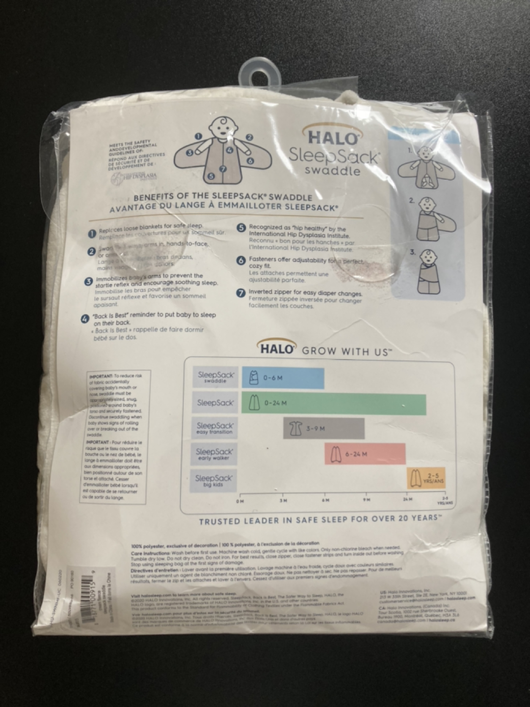 New Halo sleepsack swaddle - photo 2