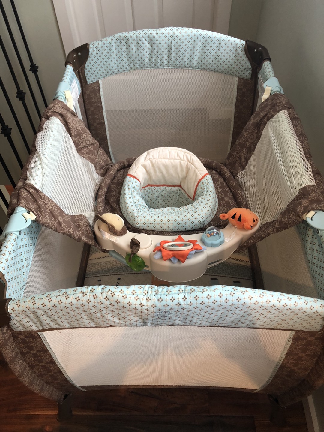 Carter's Animal Parade Jumpin' Fun Playard and Changer