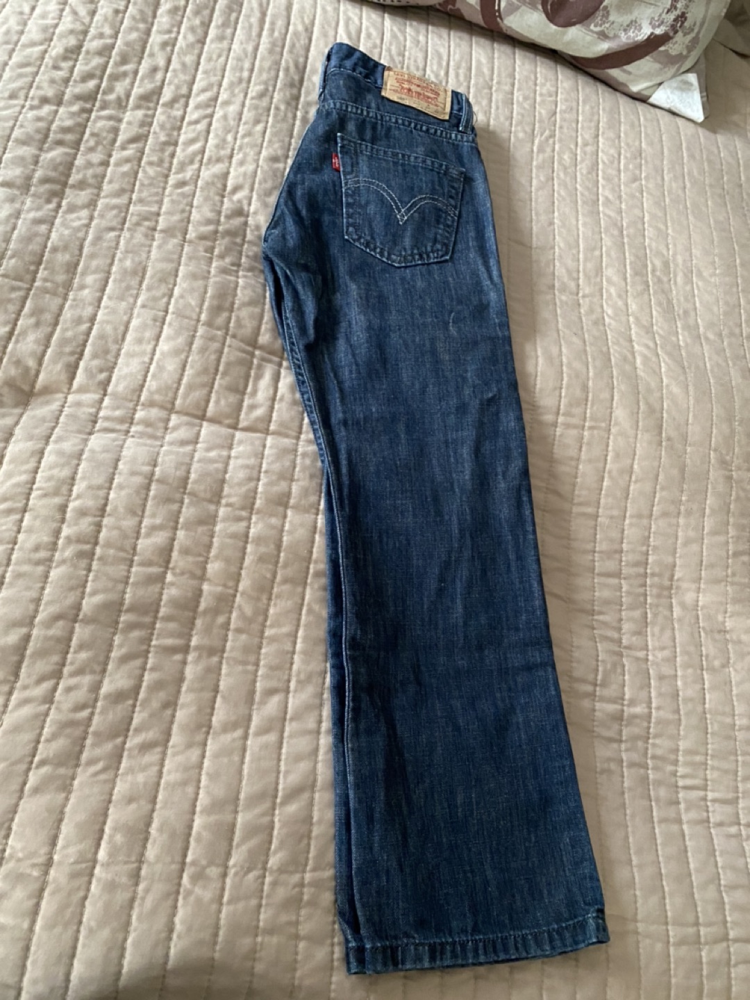 Boys’ Levis 569 Jeans size 8 Reg 24W 22L image indicator(3)