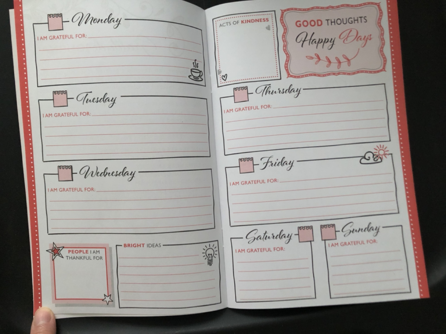 #freecycle Gratitude journal - photo 3