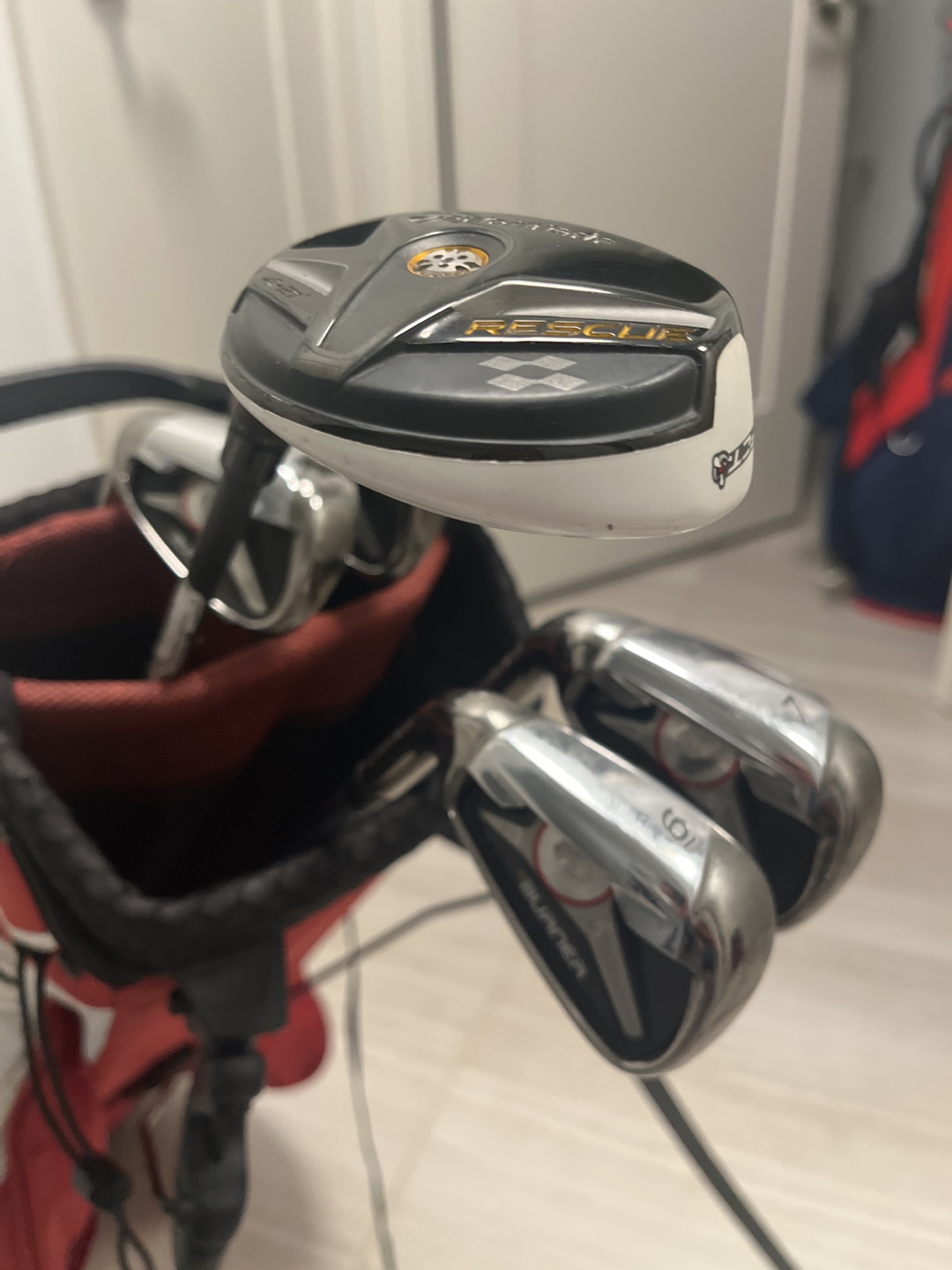 Titleist Burner Irons plus Rescue hybrid - left handed - photo 3