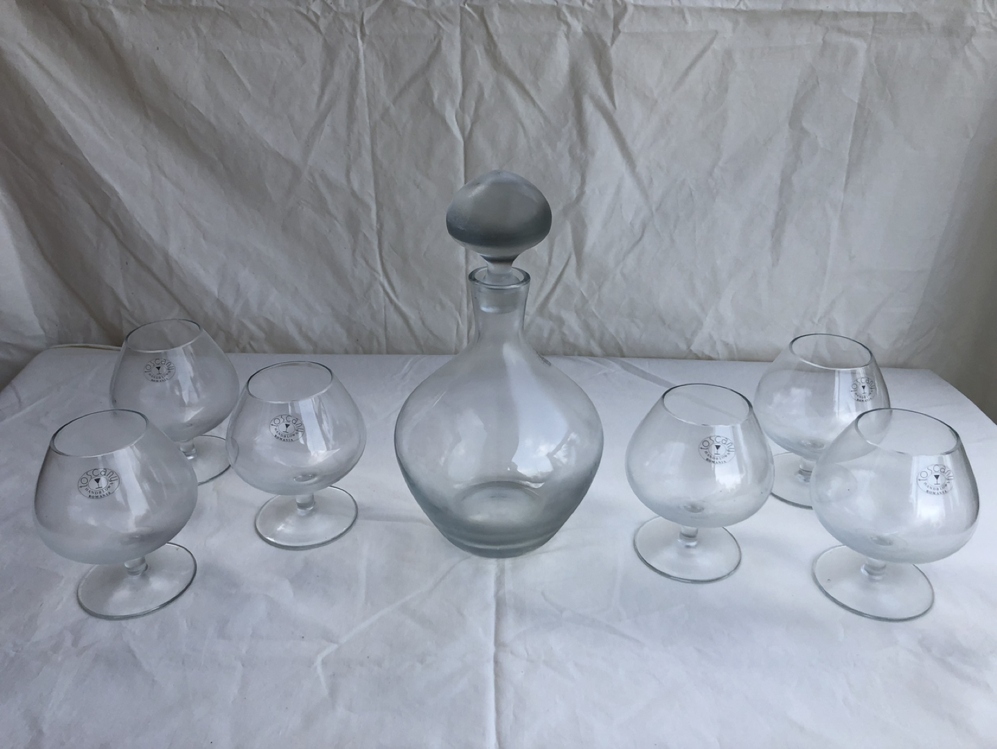 Crystal Brandy Set - photo 3