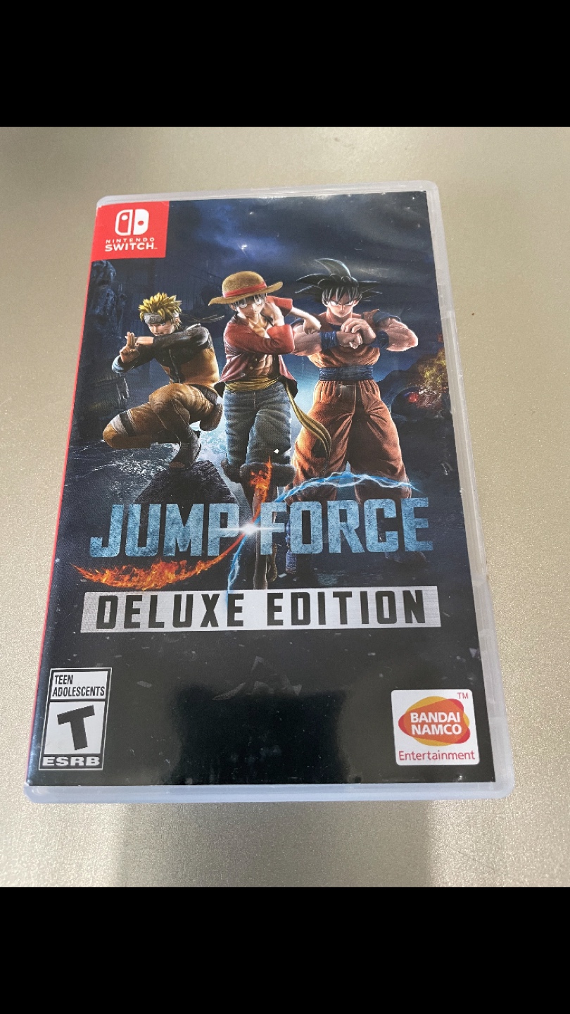 Jump Force Deluxe Edition game (Nintendo Switch)