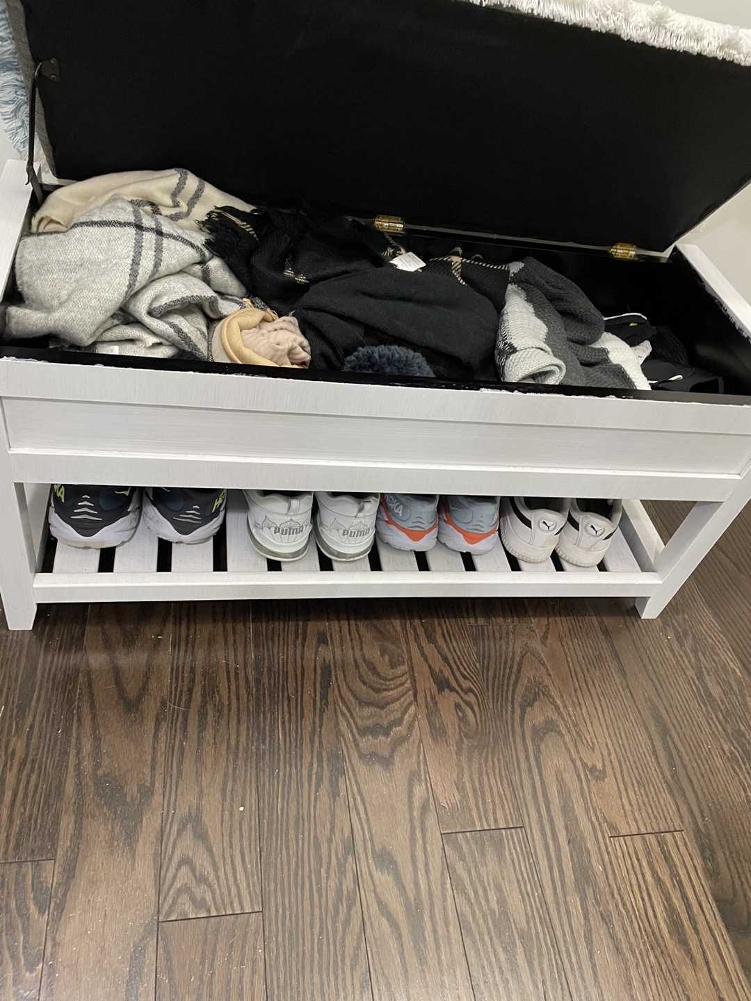Bench with Shoe Rack - photo 4