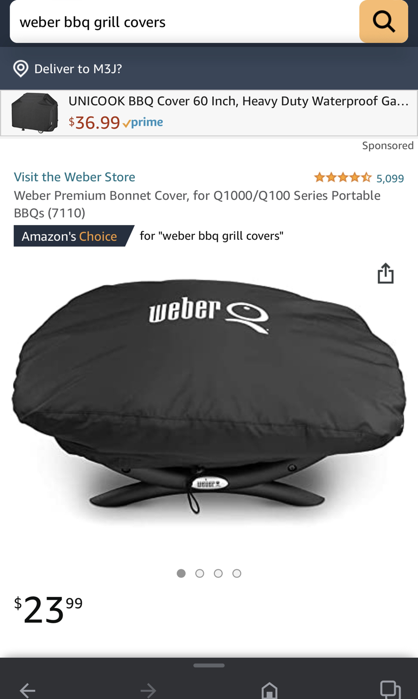 Weber bbq cover thumbnail