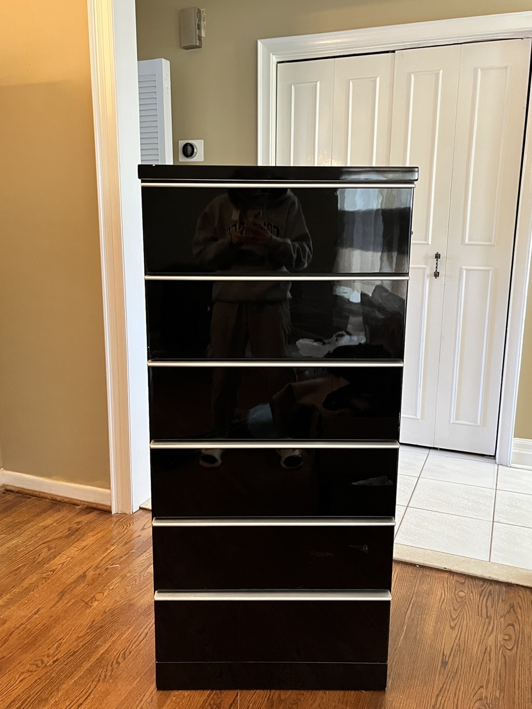 Black 6 Drawer Dresser thumbnail