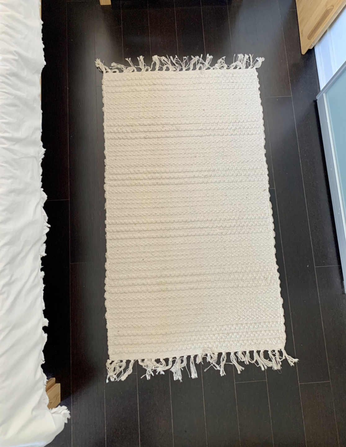 100% cotton area rug thumbnail