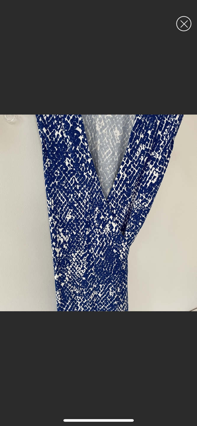 DVF Diane von Furstenberg sleeveless wrap dress image indicator(4)