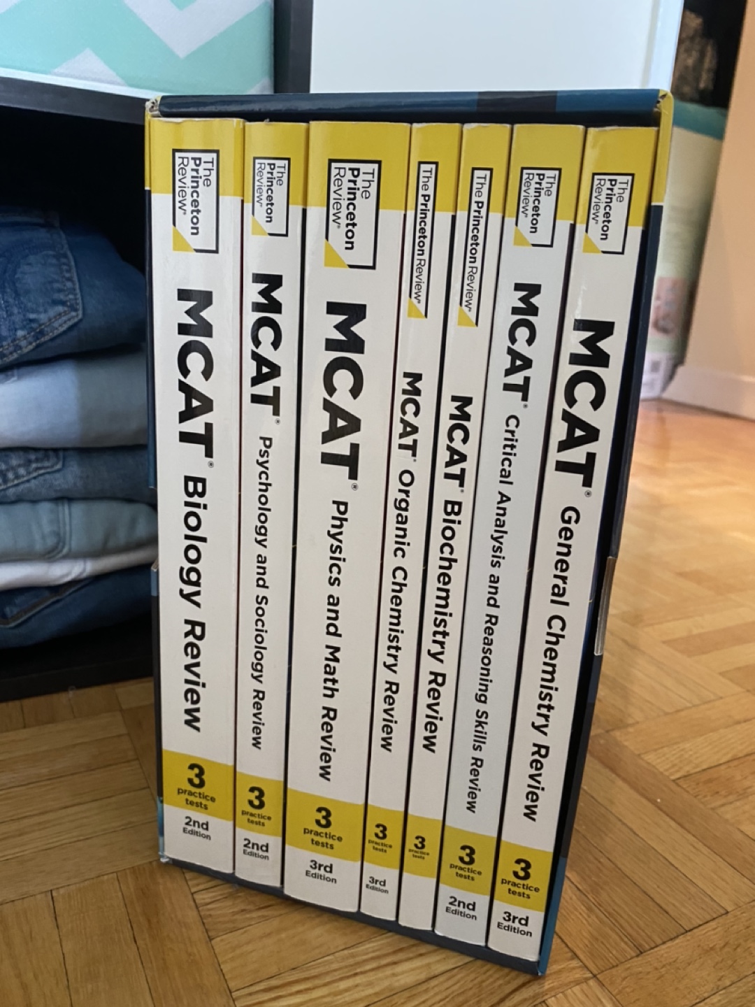 princeton review MCAT textbooks full set