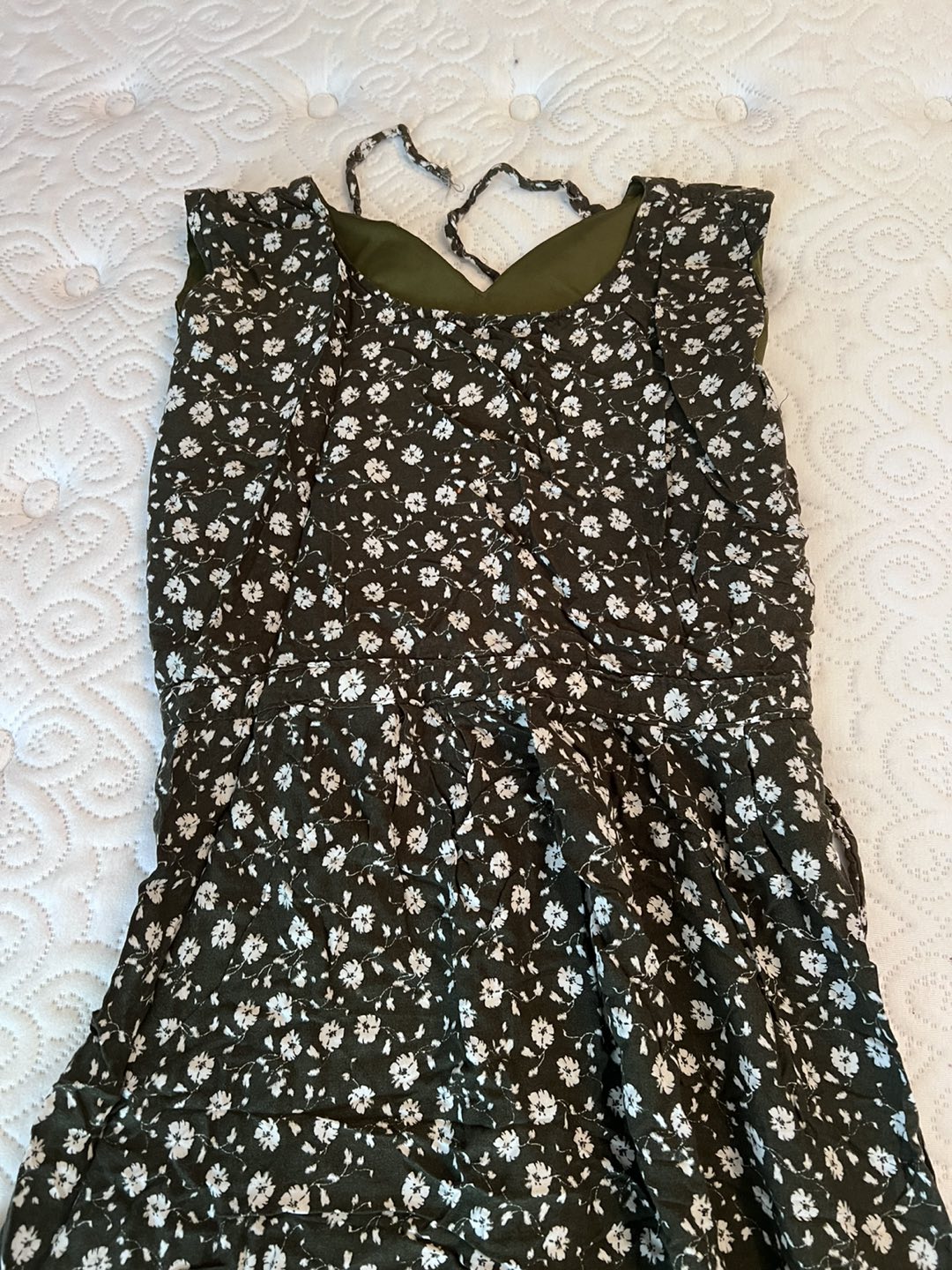 Olive green dress #freecycle image indicator(2)