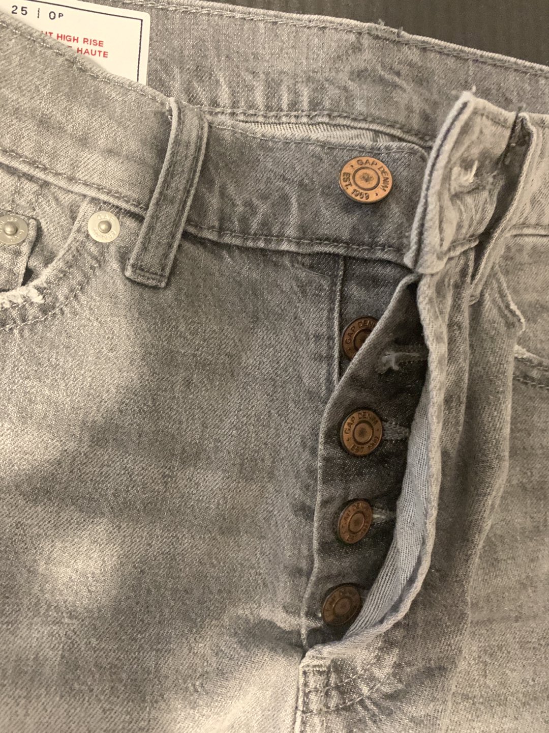 GAP High Rise Cheeky Straight Jeans with Washwell - photo 3