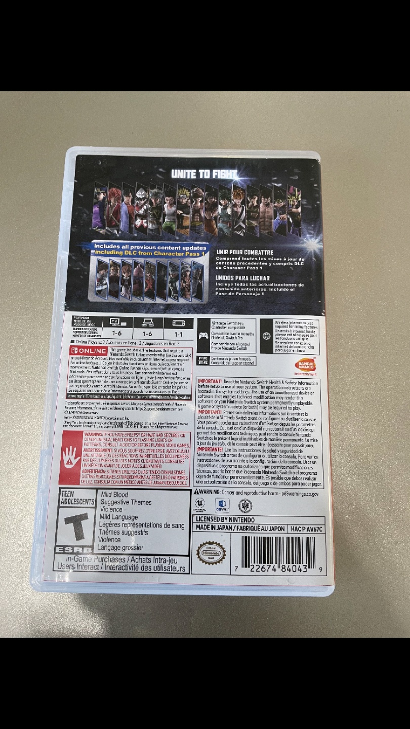 Jump Force Deluxe Edition game (Nintendo Switch) - photo 2