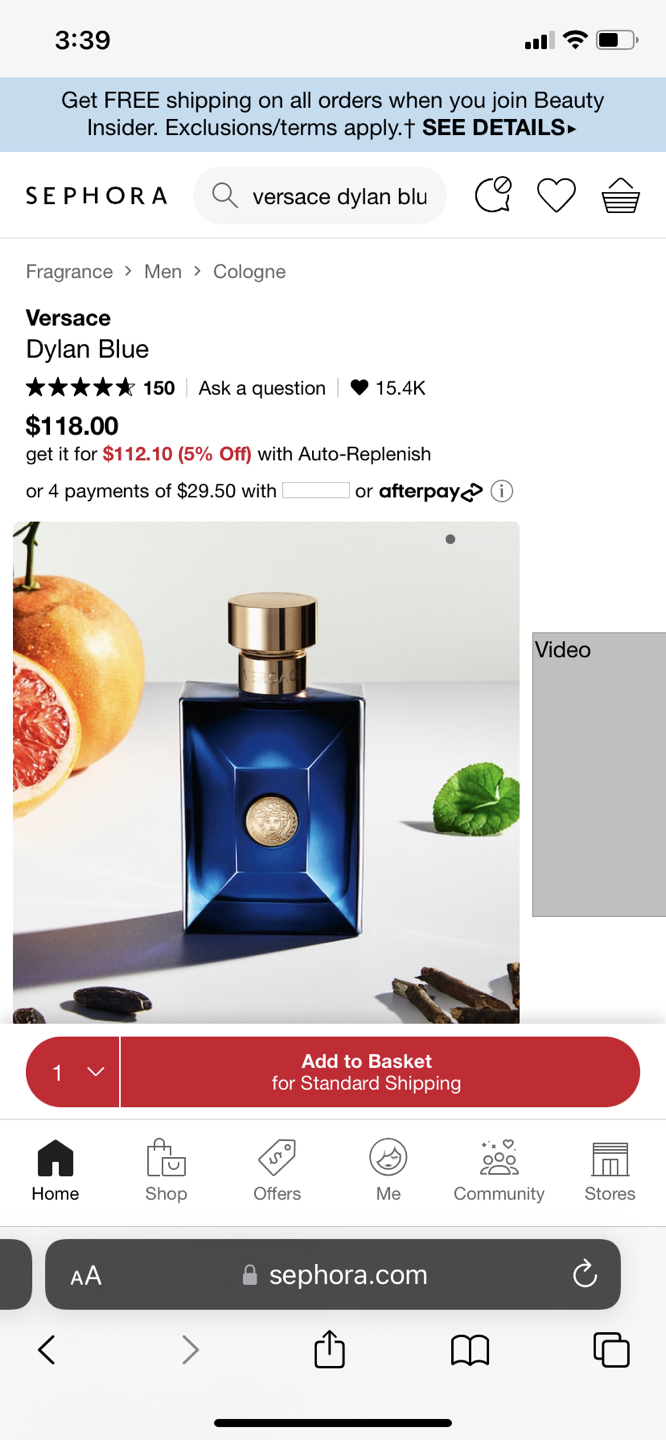 Perfume Versace Dylan Blue - photo 2