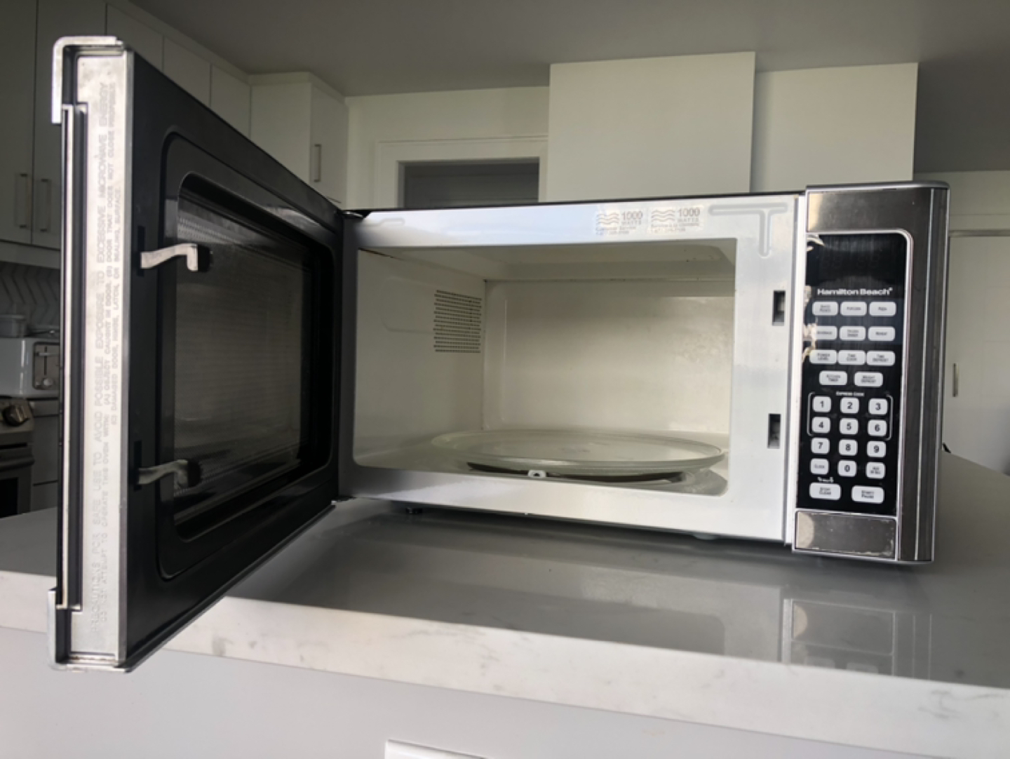 Hamilton Beach 1.1 cu.ft. Stainless Steel Microwave - photo 3