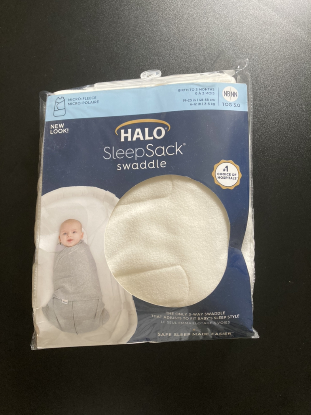 New Halo sleepsack swaddle