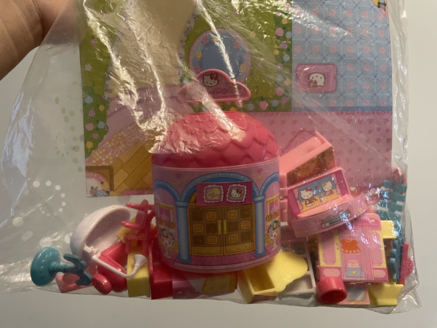 Hello Kitty miniature house pieces #freecycle thumbnail