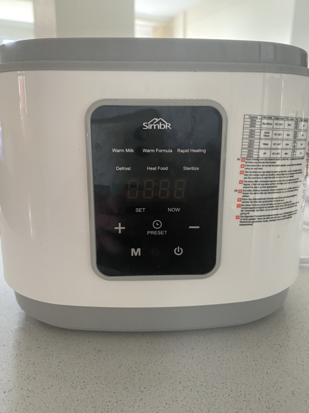 Baby bottle sterilizer, and warmer - photo 3