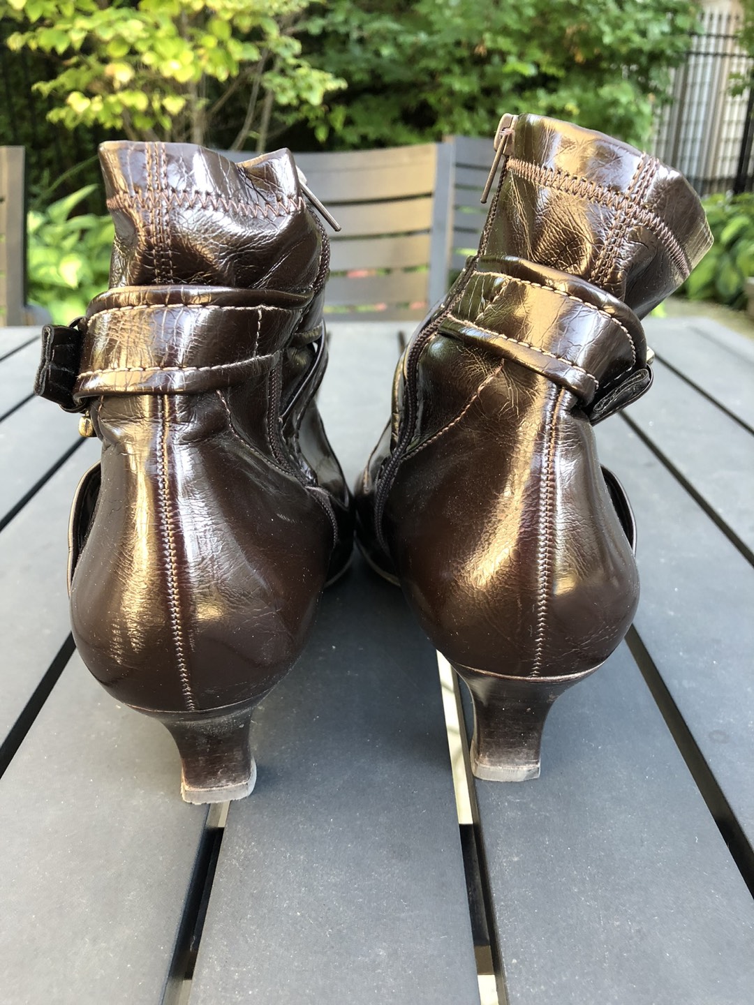 Women’s Brown Franco Sarto Boots 10M - photo 2