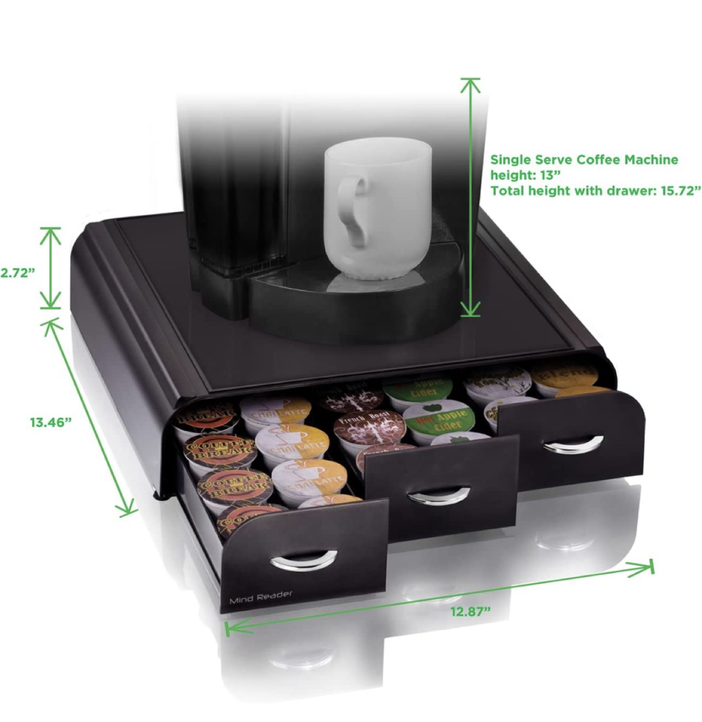 Coffee Pod Organizer by Mind Reader thumbnail