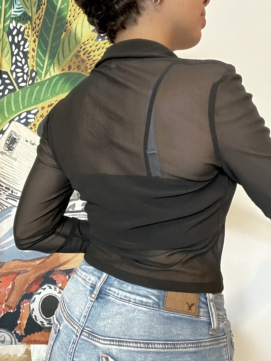 Garage Mesh Button Up - photo 3