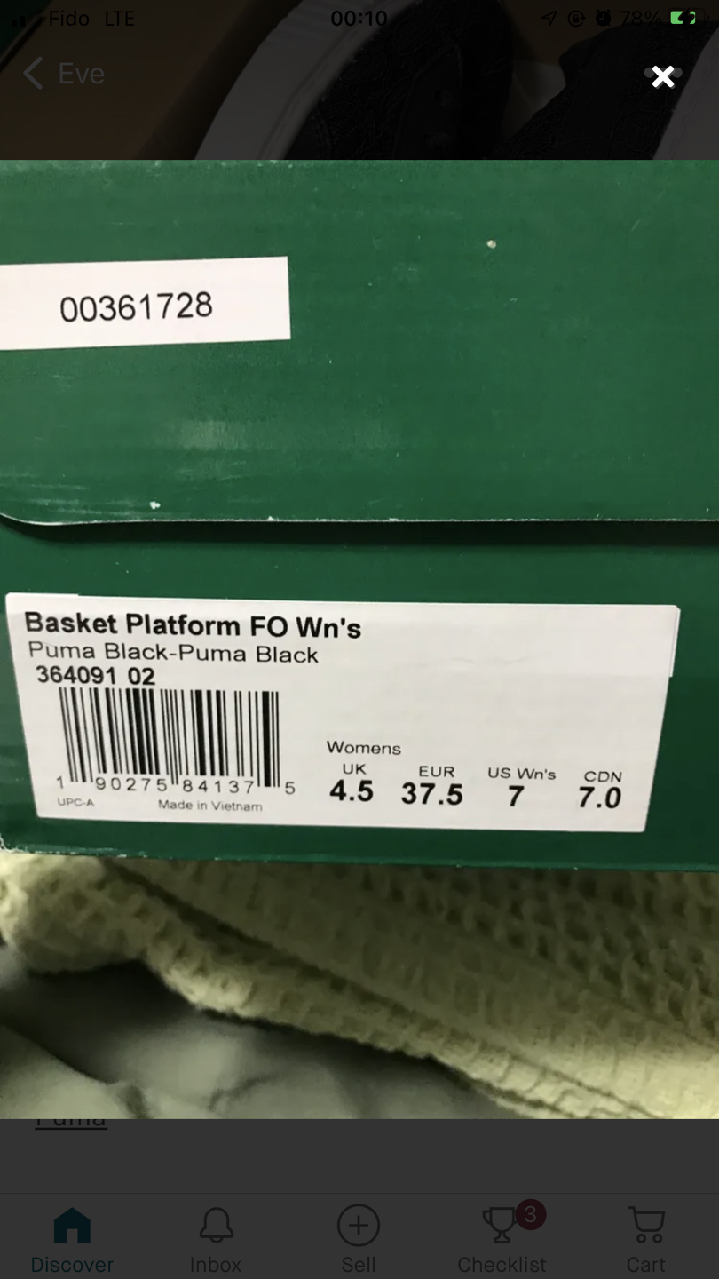 Puma platform sneakers-  Shoes BNIB SIZE 7 womens - photo 4