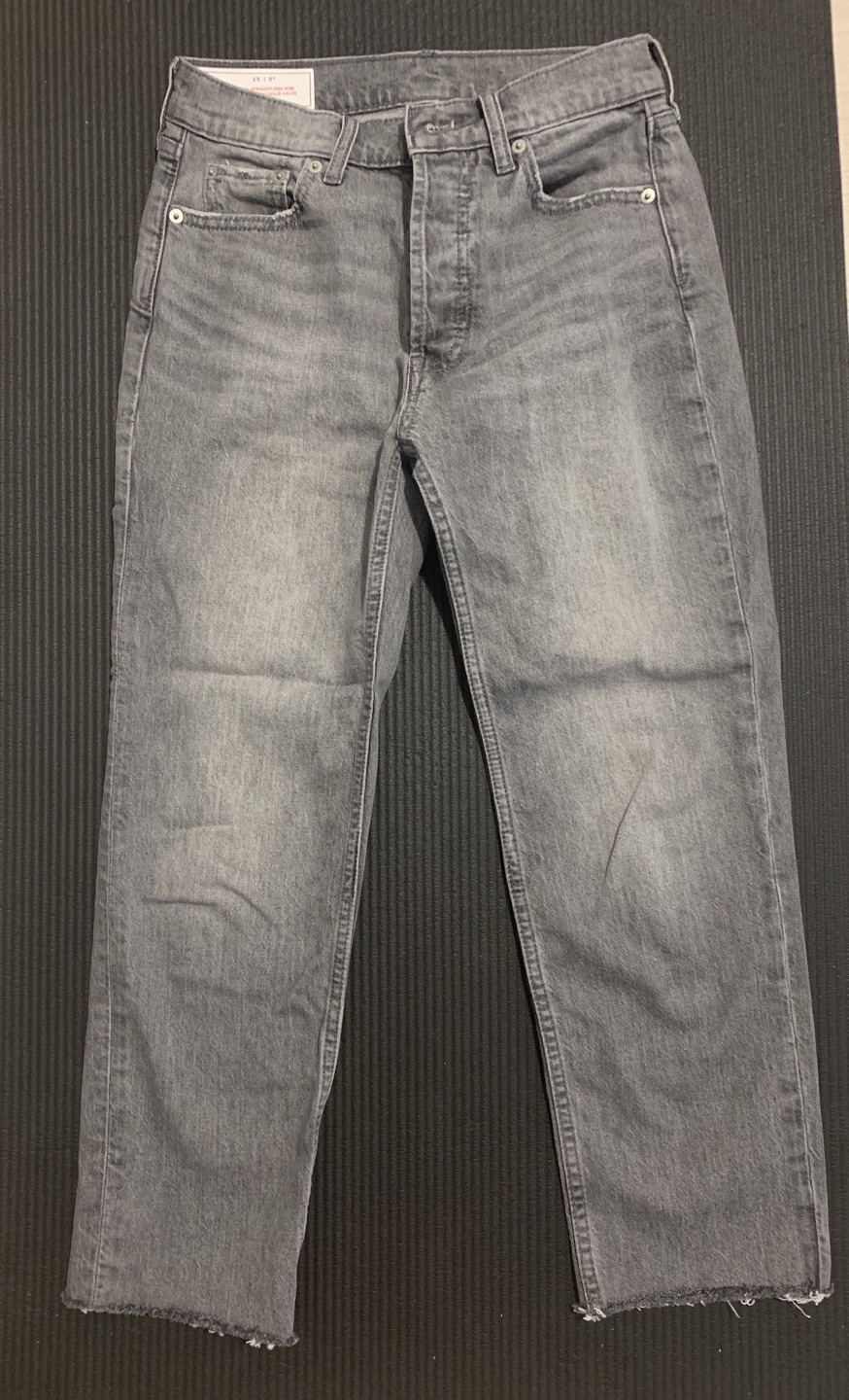 GAP High Rise Cheeky Straight Jeans with Washwell