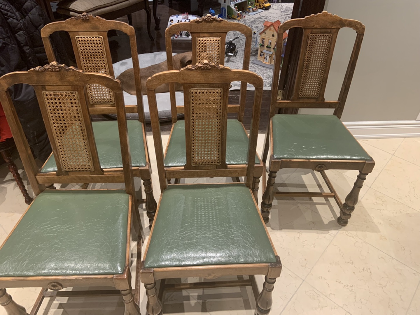 Antique Vintage Dining Chairs - photo 4