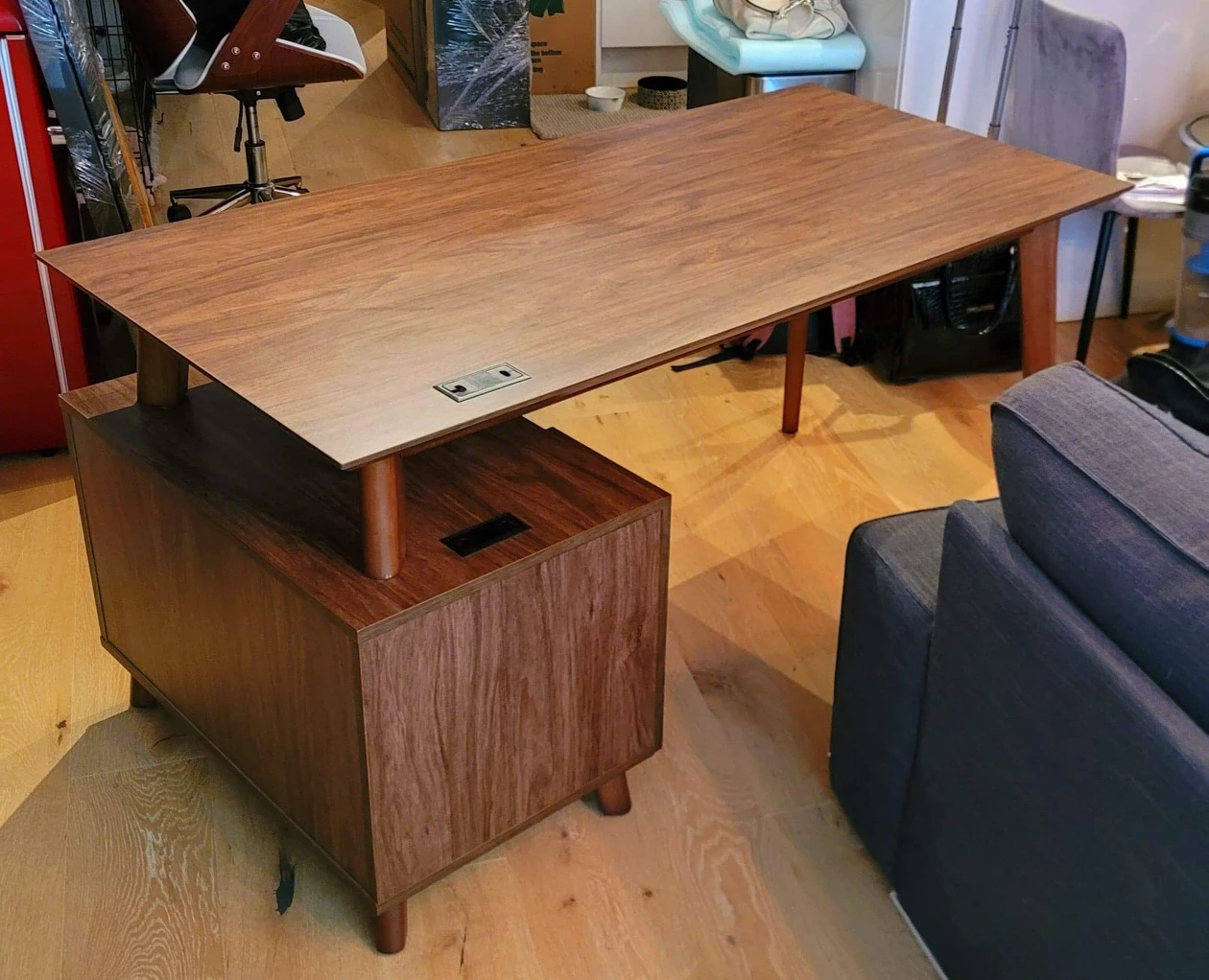 MidMod by Union & Scale 60" Storage Desk - Need Gone! image indicator(4)