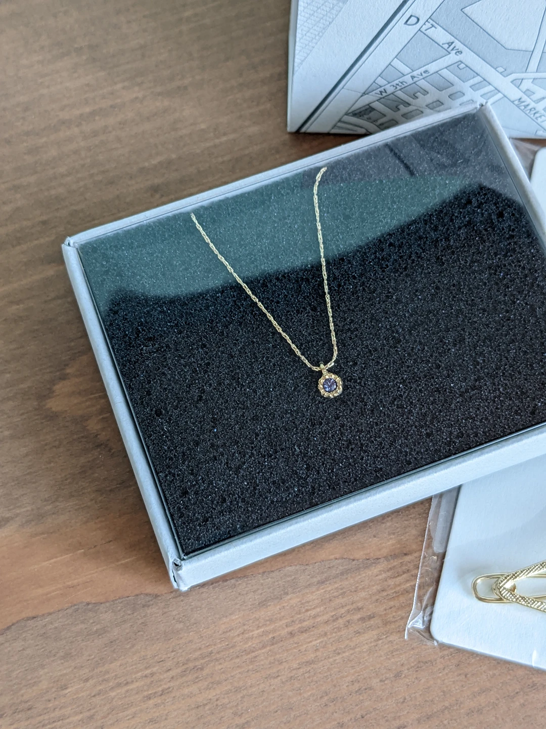 [BN] Dainty Japanese Necklace + Barrette Set image indicator(2)