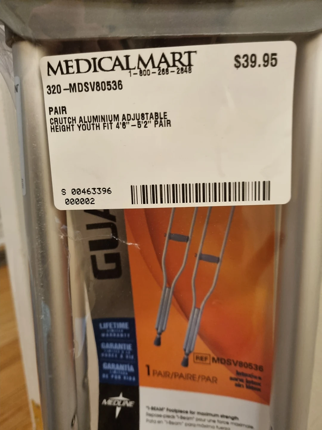 Crutches, Youth Adult, - photo 2