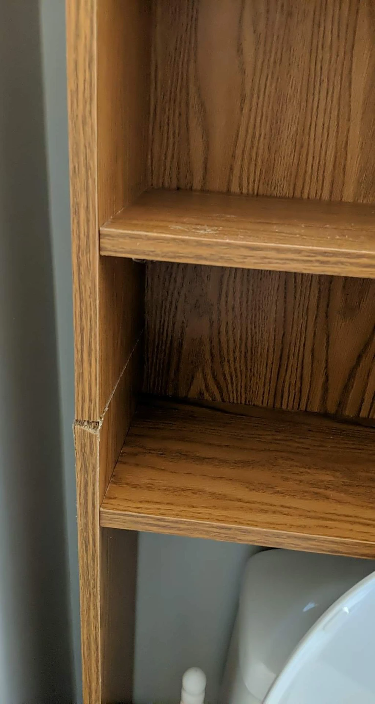 Over the toilet storage cabinet - photo 5