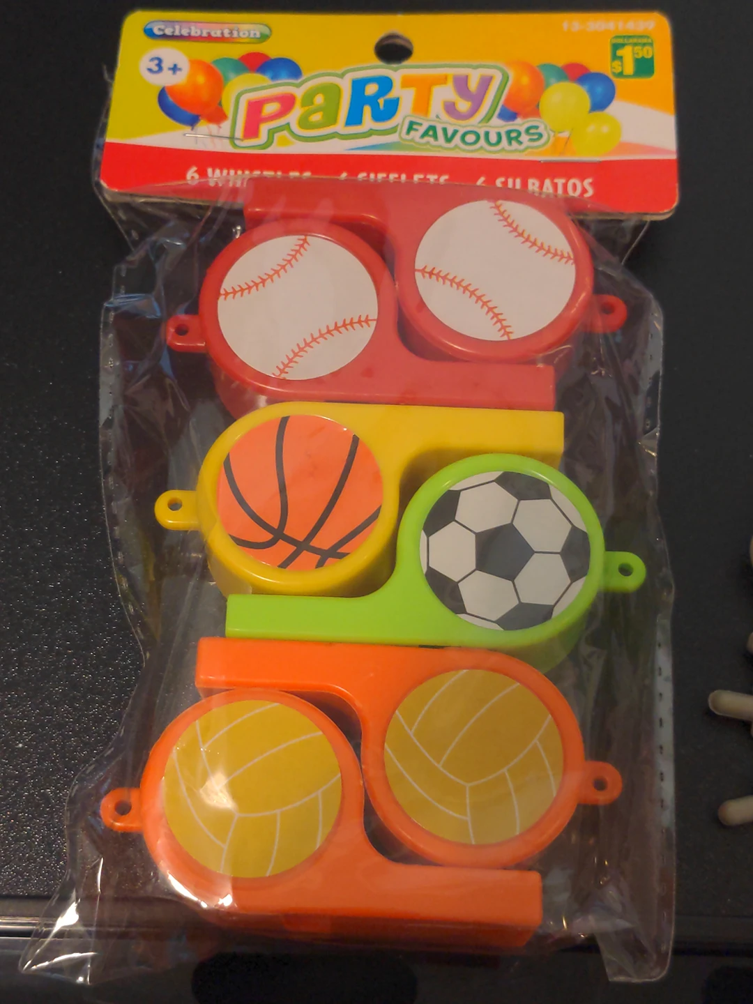 Set of kid's play handcuffs and whistles #freecycle image indicator(2)