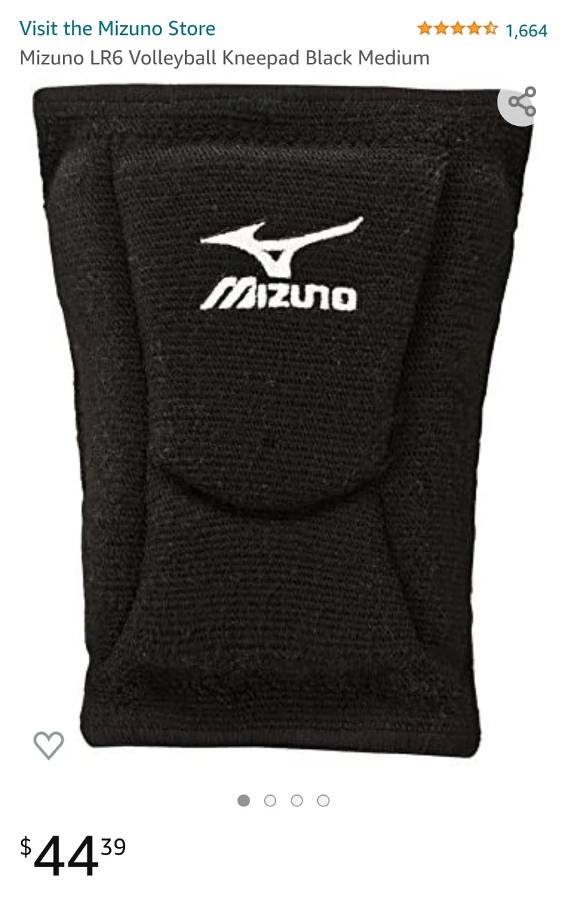 Mizuno LR6 volleyball kneepads thumbnail