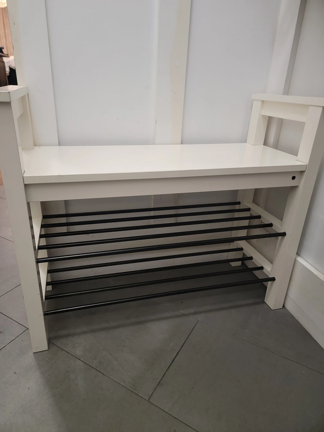 Hemnes bench with storage - photo 3
