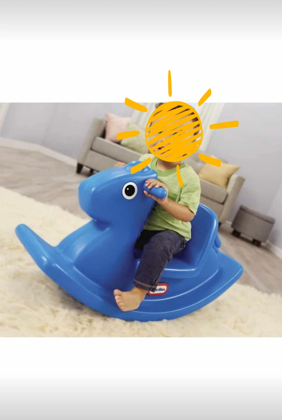 little tikes rocking horse thumbnail