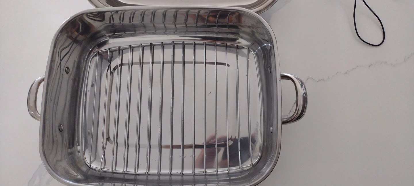 KitchenAid stainless steel large roaster image indicator(2)