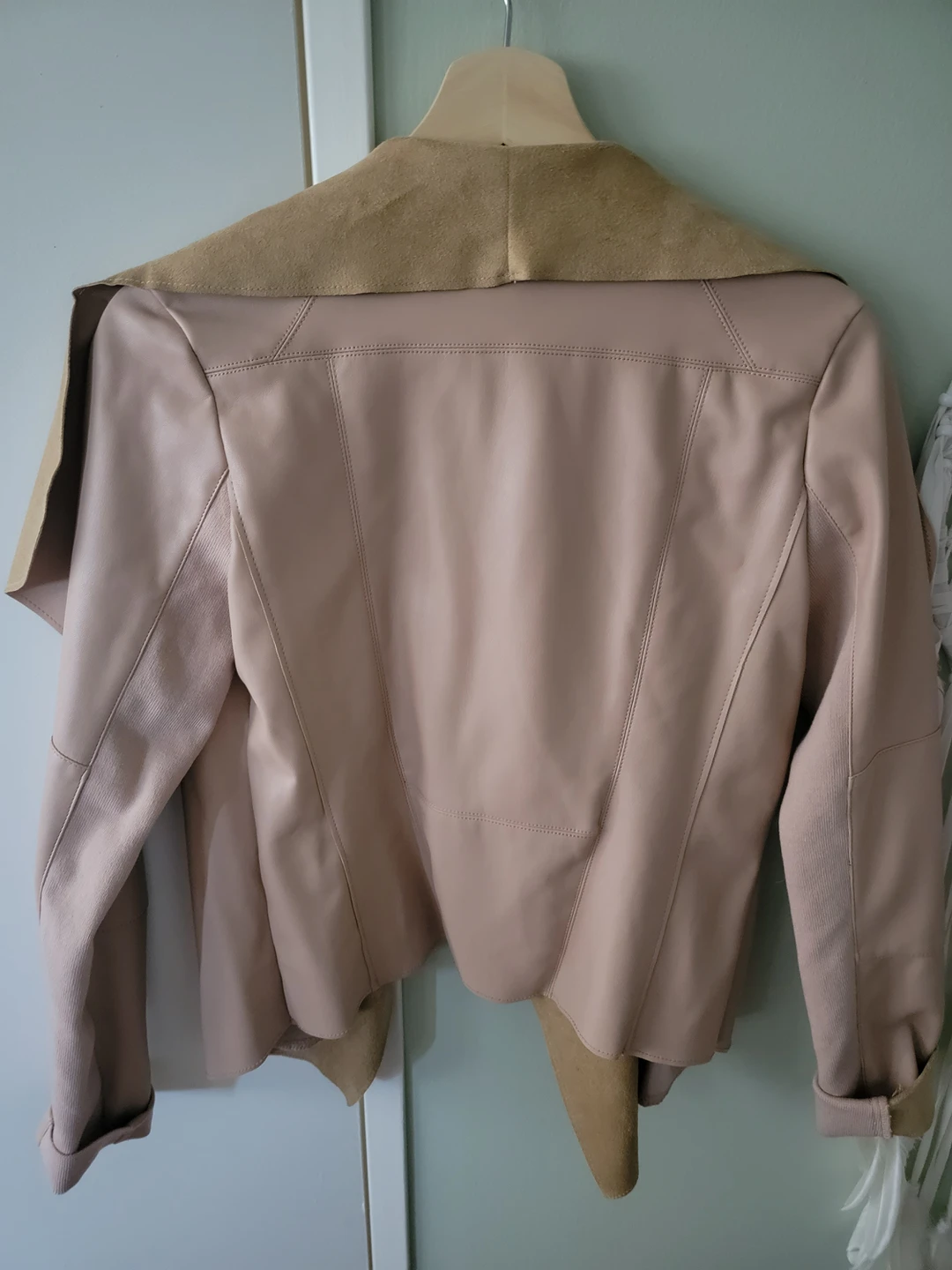 Leather Pink Jacket - photo 2