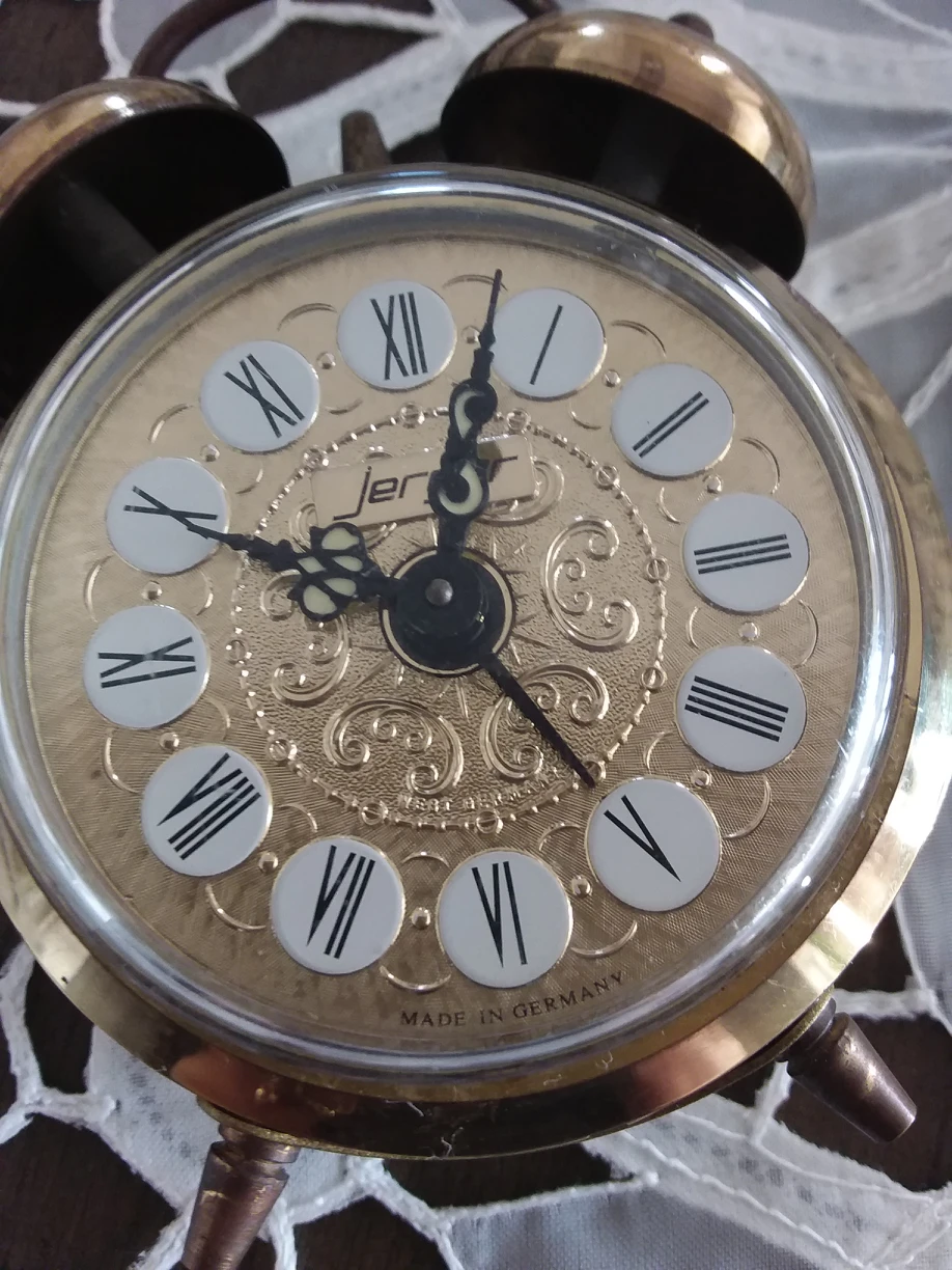 Made in Germany antique  table  watch ( jerger)