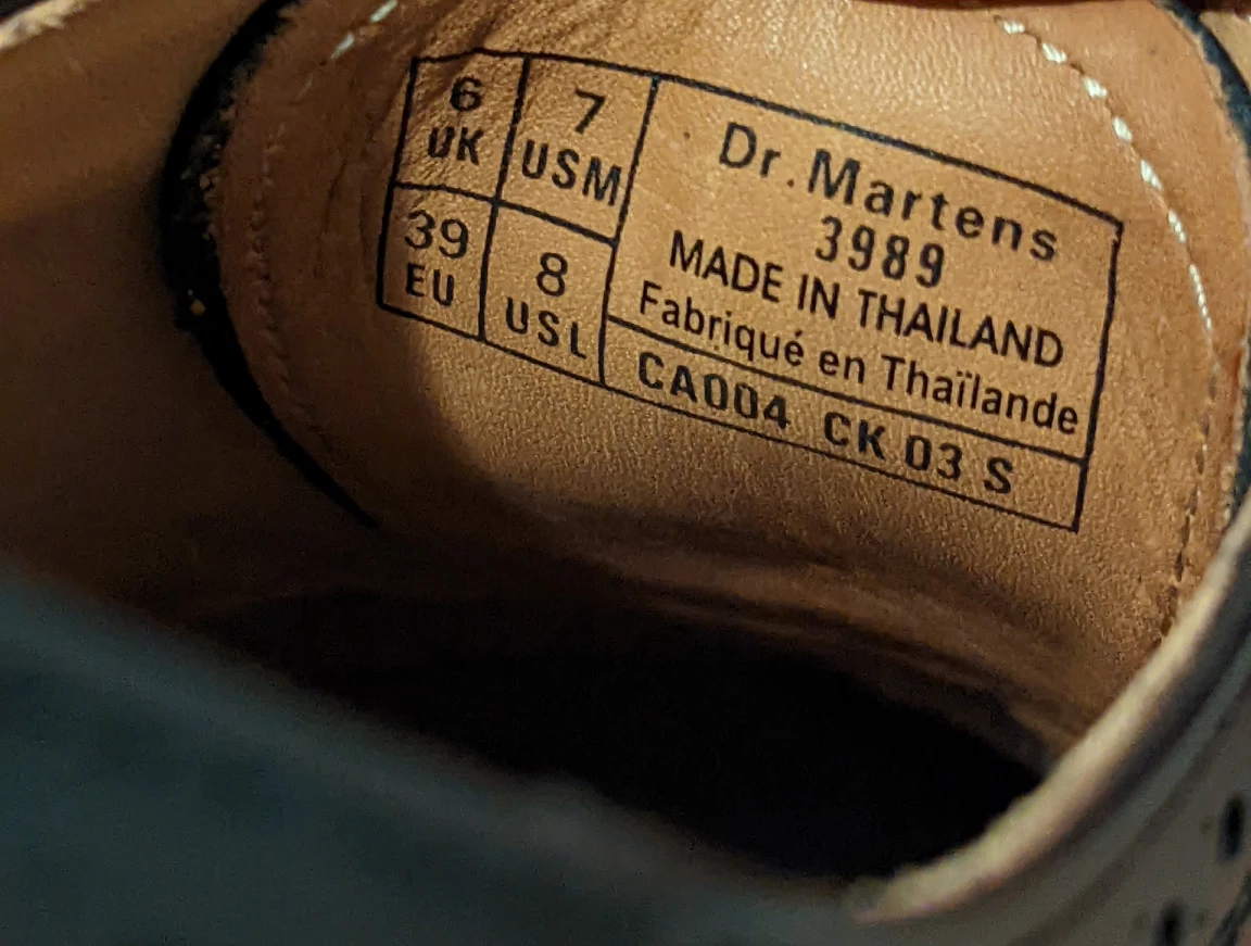 Dr. Martens - Black Oxford Shoes image indicator(6)