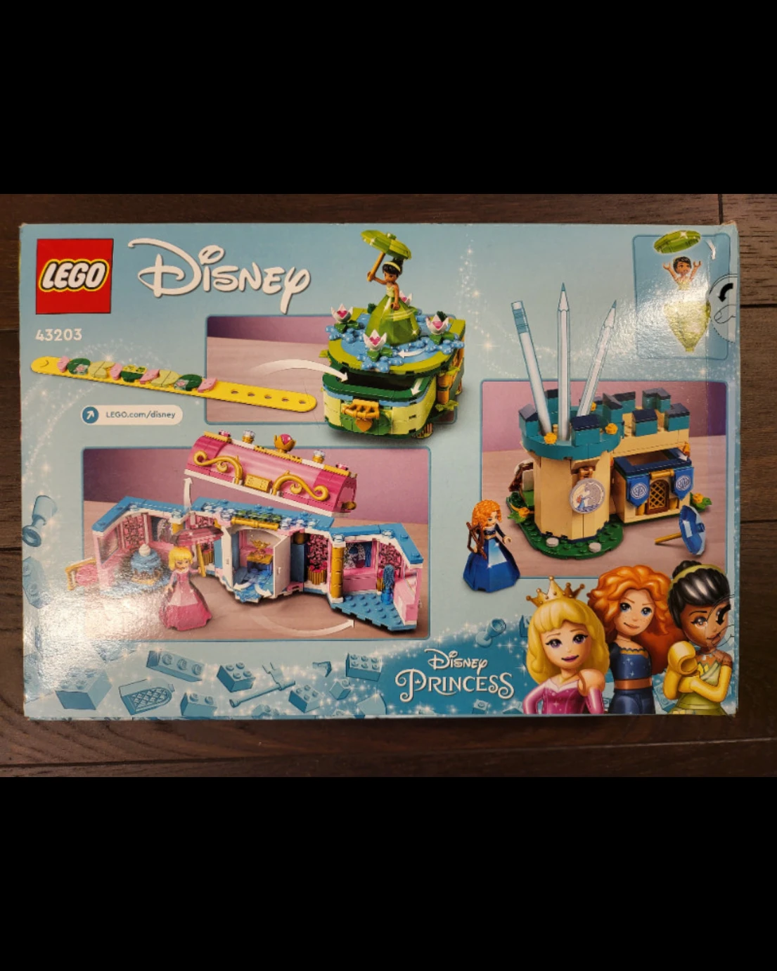 BNIB Sealed Aurora, Merida and Tiana’s Enchanted Creations 43203 - photo 3