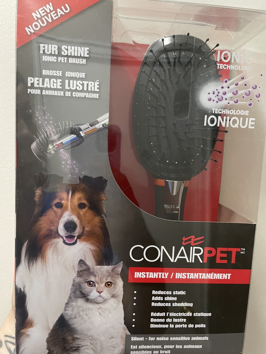 Pet hairbrush (Conair) thumbnail
