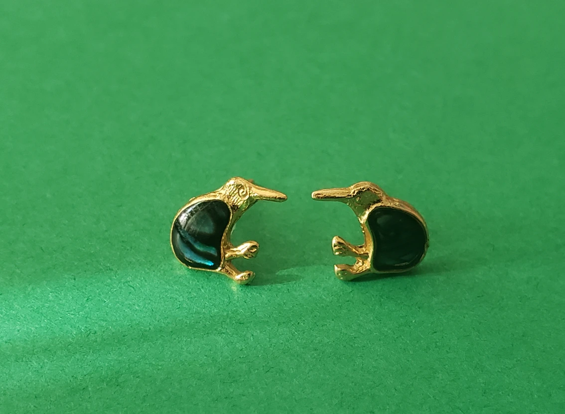 Tiny Kewi Earrings thumbnail
