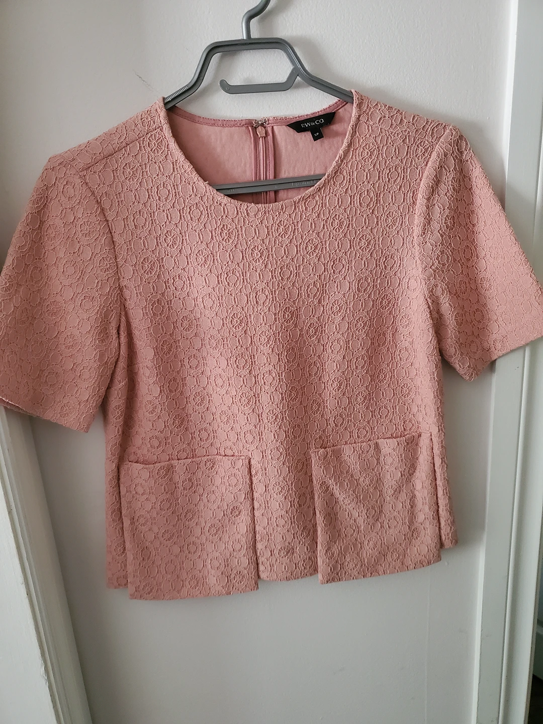 Pink work shirt thumbnail