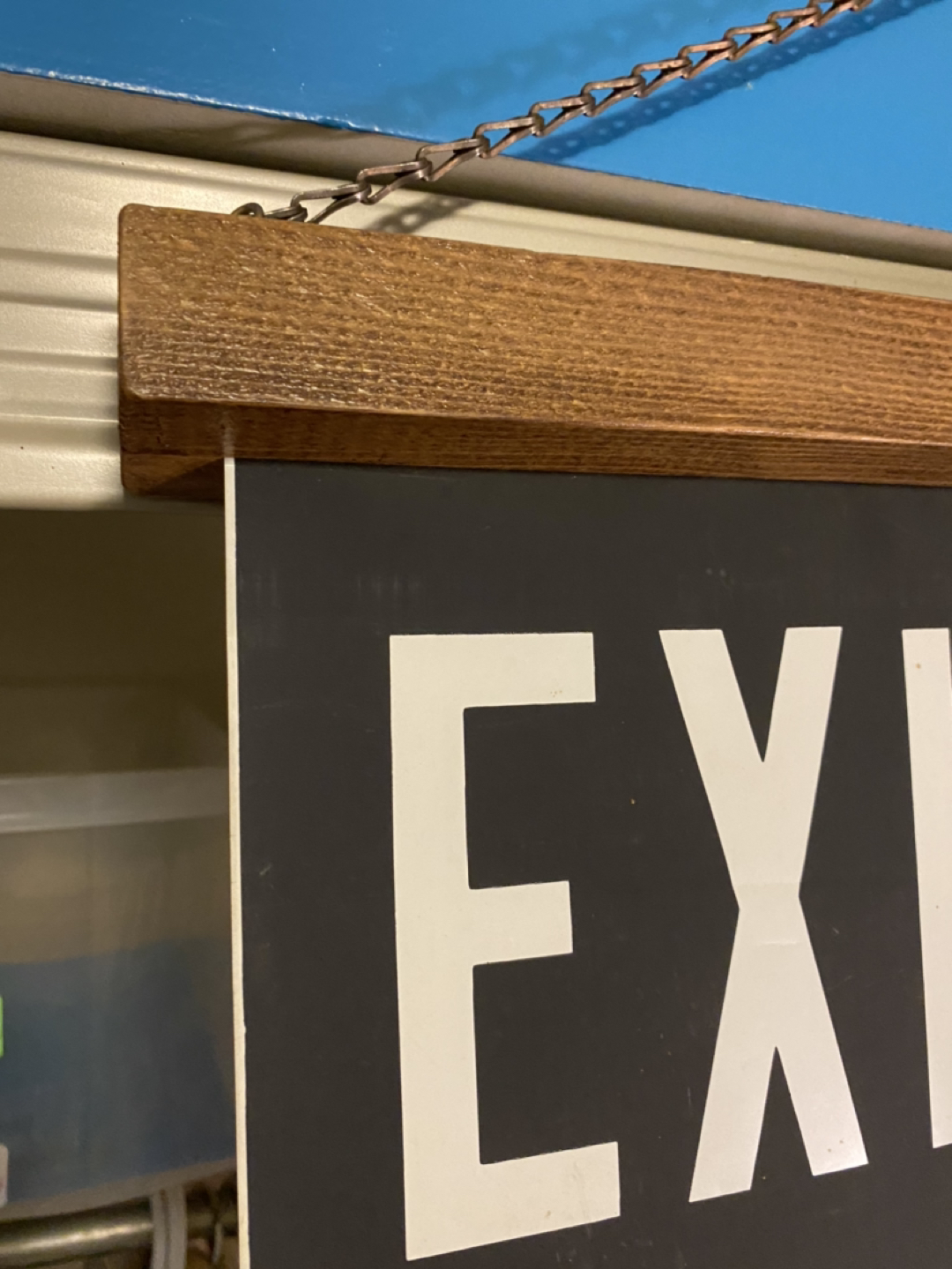 Vintage Authentic Original TTC Bus Scroll repurposed wood sign image indicator(2)