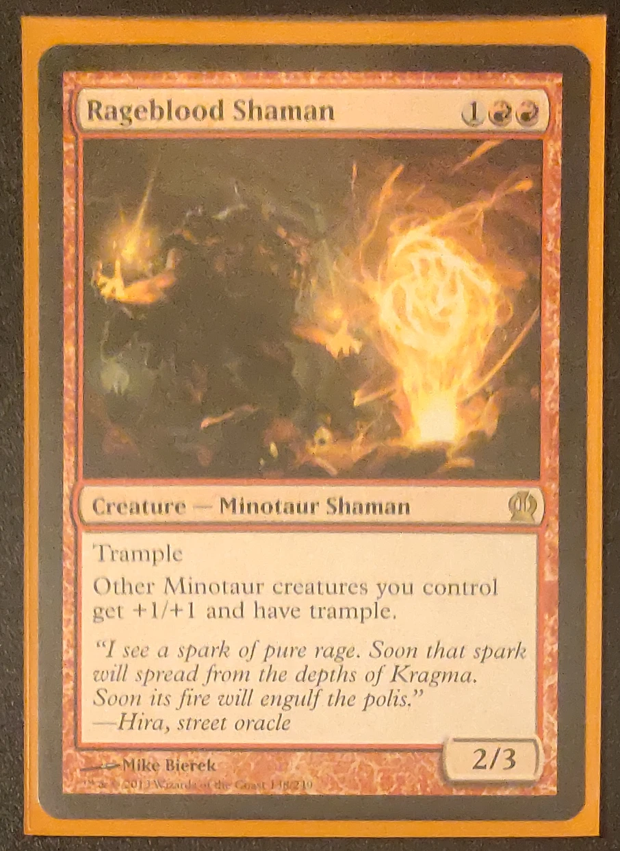Magic the Gathering SP ( Rageblood Shaman ) image indicator(2)