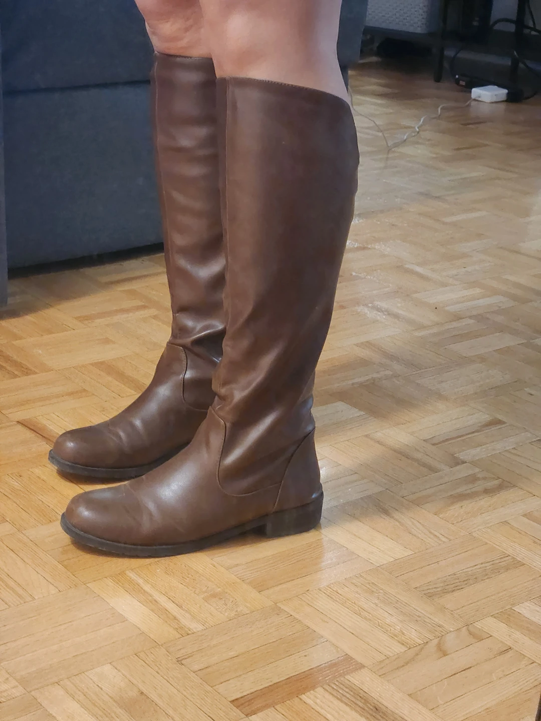 Size 38 Tall Brown Boots - photo 3
