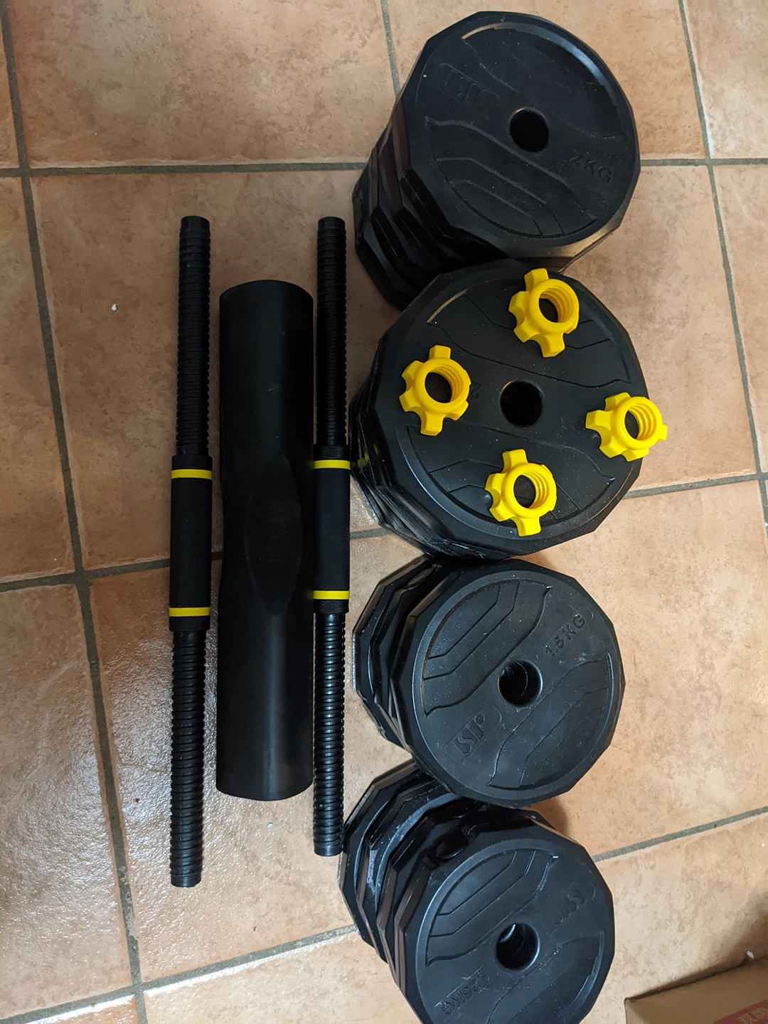 Gym Equipment - Dumbbells & Barbell rod - photo 2
