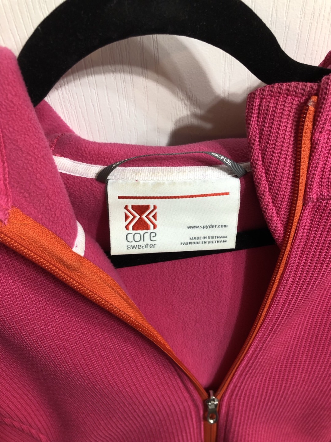Spyder ladies core zip-up with hood. - photo 3