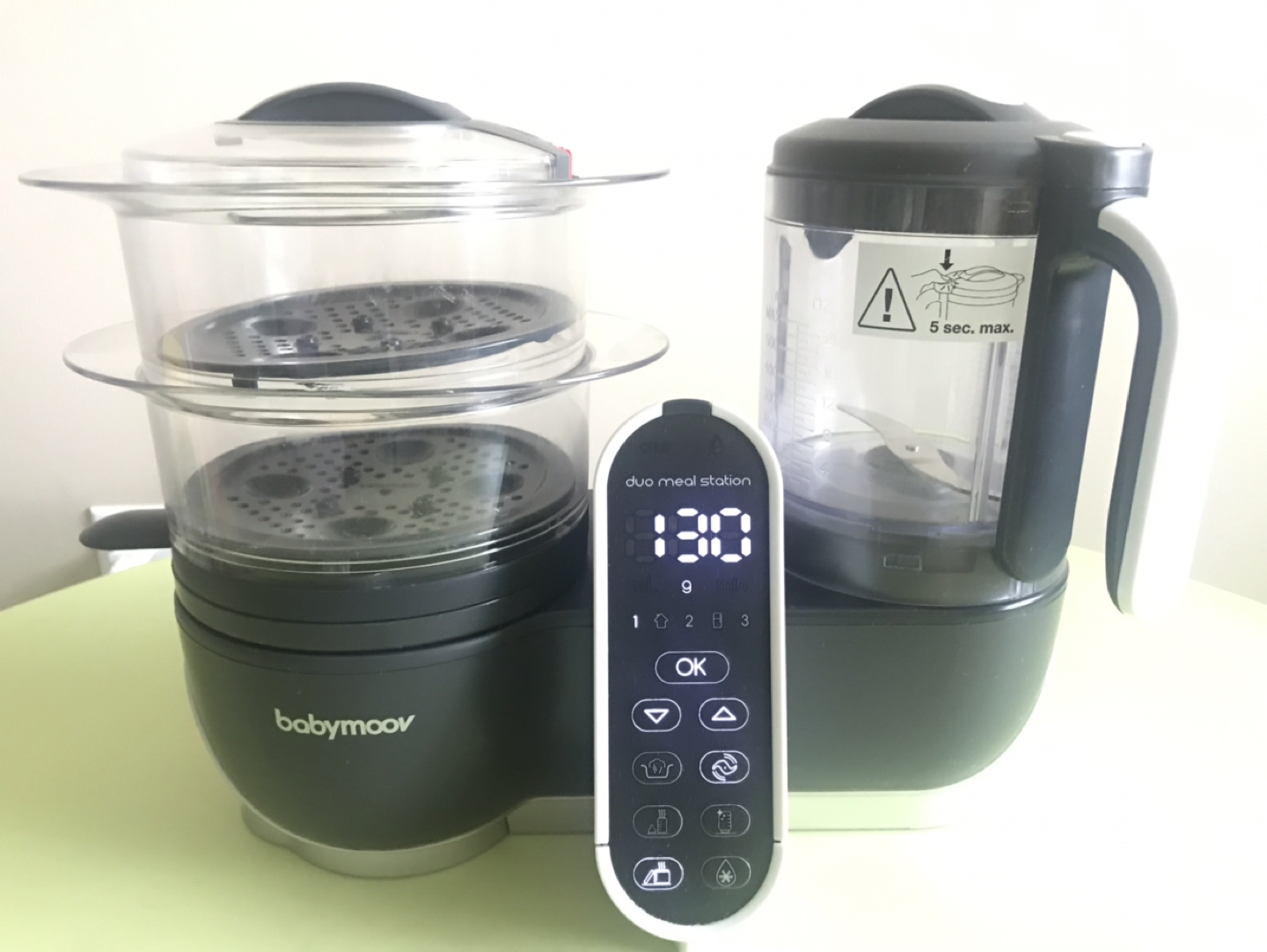 베이비무브 이유식 제조기 Duo Meal Station Food Maker 5-in-1 - photo 5