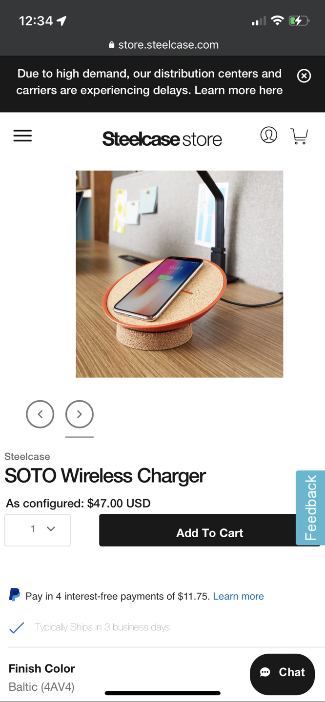 Soto wireless charger by Steelcase - photo 5